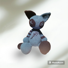 Load image into Gallery viewer, Zombie Cat Crocheted Amigurumi Toy