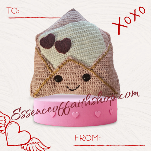 Love Letter Crocheted Pillow Stuffies