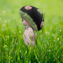 Load image into Gallery viewer, Enoki Crocheted Amigurumi Mushroom