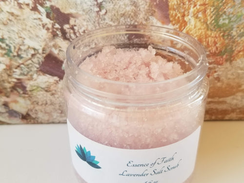 Lavender Salt Body Scrub and Soak