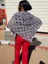 Load image into Gallery viewer, Crocheted &quot;Virus&quot; Shawl