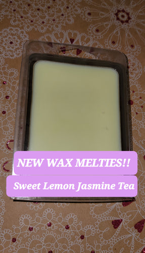 Sweet Lemon Jasmine Tea Wax Melties