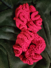 Load image into Gallery viewer, Crocheted Keychain/Scrunchie Set