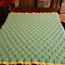 Load image into Gallery viewer, Crocheted Baby Blanket