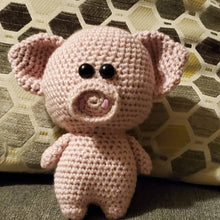 Load image into Gallery viewer, &quot;Pigsqueak the Pig&quot; Crocheted Toy