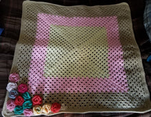 Load image into Gallery viewer, Crocheted Baby Blanket