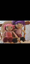 Load image into Gallery viewer, Crocheted Amigurami Doll