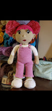 Load image into Gallery viewer, Crocheted Amigurami Doll