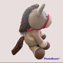 Load image into Gallery viewer, &quot;Harley&quot; the Crocheted Amigurumi Toy Horse