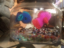 Load image into Gallery viewer, No Fuss-No Feed Crocheted Fish